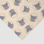 ベルギーテルヴューンシェパードマホガニー絵を描ズアート 薄葉紙 (詳細)