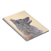 ベルギーテルヴル絵画ンの – かわいいオリジナルドッグアート ノートブック (右側)