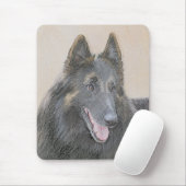 ベルギーテルヴル絵画ンの – かわいいオリジナルドッグアート マウスパッド (マウス)