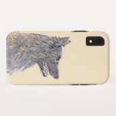 ベルギーテルヴル絵画ンの – かわいいオリジナルドッグアート Case-Mate iPhoneケース (裏面(横))