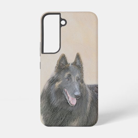 ベルギーテルヴル絵画ンの – かわいいオリジナルドッグアート SAMSUNG GALAXYケース (裏面)