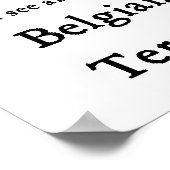 ベルギーテルヴレンの贈り物 ポスター (角)