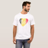 ベルギーハート Tシャツ (正面フル)