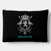 ベルギーバッグ、ベルギーの紋章/国旗 アクセサリーポーチ (正面)