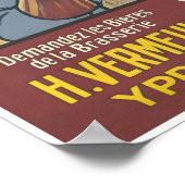 ベルギービールベルメルーレンブルワリーイープレスフランドル ポスター (角)