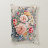 ベルギーフローラエレガンス装飾用クッションカバー アクセントクッション (正面(垂直))