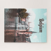 ベルギーブリュッセル運河 ジグソーパズル (横)