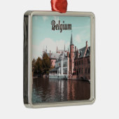 ベルギーブリュッセル運河 メタルオーナメント (右)