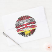 ベルギーベルジッシュオステリーヒッシュオステリーイクバウム ラウンドシール (封筒)