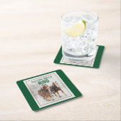 ベルギーホースチームスレイベルリングや輪 スクエアペーパーコースター (インサイチュ)