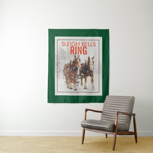 ベルギーホースチームスレイベルリングや輪 タペストリー (インサイチュ)