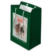 ベルギーホースチームスレイベルリングや輪 ミディアムペーパーバッグ (裏面アングル)