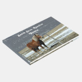 ベルギーホース荷車を引くインパドックゲストブック ゲストブック (コーナー)