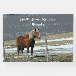 ベルギーホース荷車を引くインパドックゲストブック ゲストブック