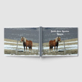 ベルギーホース荷車を引くインパドックゲストブック ゲストブック (全面)