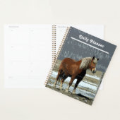 ベルギーホース荷車を引くインパドックデイリープランナー プランナー手帳 (ディスプレー)
