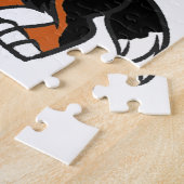 ベルギーマウンテンドッグ漫画のサビ ジグソーパズル (側面)