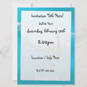 ベルギーマップ トラベルポスター プリント 招待状 (裏面)