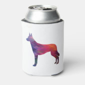 ベルギーマリノアイス幾何学模様シルエットプール 缶クーラー (缶裏面)