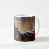 ベルギーマリノア クリスマスの楽しい季節 コーヒーマグカップ (正面右)