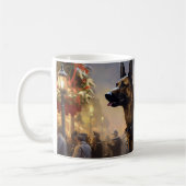 ベルギーマリノア クリスマスの楽しい季節 コーヒーマグカップ (左)