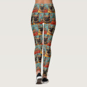 ベルギーマリノイとハートバラバレンタインデー レギンス (裏面)