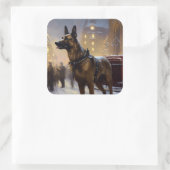 ベルギーマリノイクリスマスフェスティバルシーズン スクエアシール (バッグ)