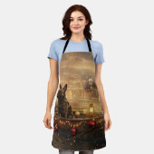 ベルギーマリノイクリスマスフェスティバル航海 エプロン (着用した状態)