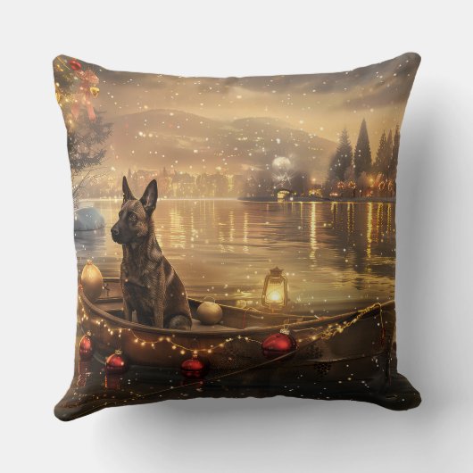 ベルギーマリノイクリスマスフェスティバル航海 クッション (裏面)