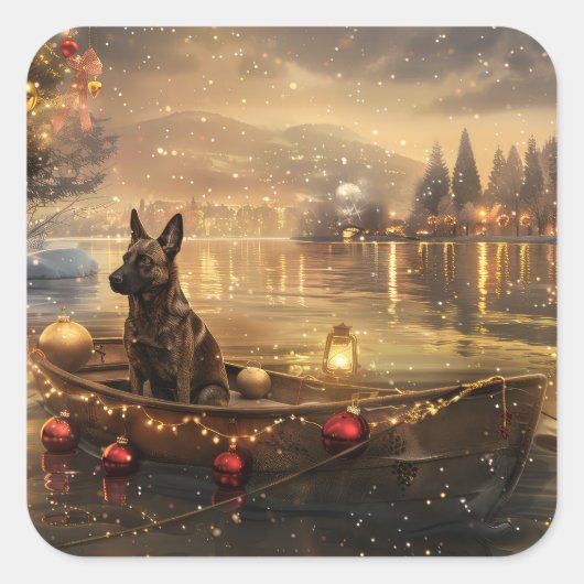 ベルギーマリノイクリスマスフェスティバル航海 スクエアシール (正面)