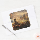 ベルギーマリノイクリスマスフェスティバル航海 スクエアシール (封筒)