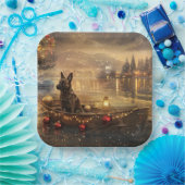 ベルギーマリノイクリスマスフェスティバル航海 ペーパープレート (パーティー)