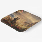 ベルギーマリノイクリスマスフェスティバル航海 ペーパープレート (傾斜あり)