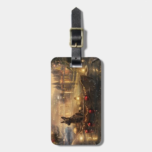 ベルギーマリノイクリスマスフェスティバル航海 ラゲッジタグ (正面縦)