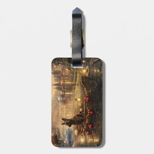 ベルギーマリノイクリスマスフェスティバル航海 ラゲッジタグ (裏面縦)
