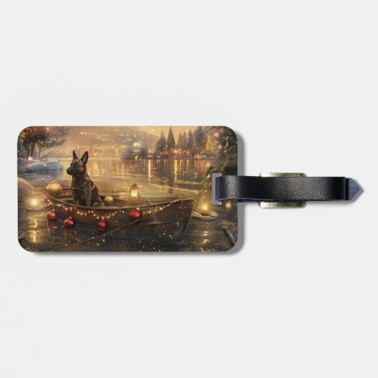 ベルギーマリノイクリスマスフェスティバル航海 ラゲッジタグ (裏面横)