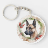 ベルギーマリノイクリスマスリースフェスティバルカップ キーホルダー (正面)