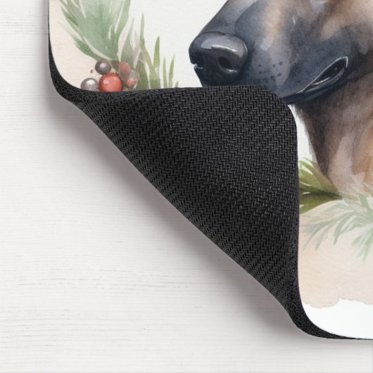 ベルギーマリノイクリスマスリースフェスティバルカップ マウスパッド (コーナー)