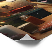 ベルギーマリノイスクリスマスクッキーフェスティバルホリデー ポスター (角)