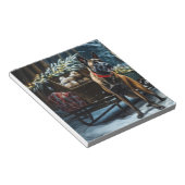 ベルギーマリノイスノーリークリスマスデコール ノートパッド (アングル)