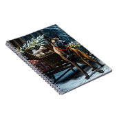 ベルギーマリノイスノーリークリスマスデコール ノートブック (右側)