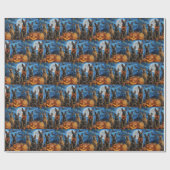 ベルギーマリノイハロウィン不気味 ラッピングペーパー (フラット)