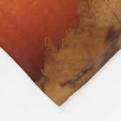 ベルギーマリノイパピーオータムデライトカボチャ フリースブランケット (角)