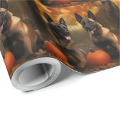 ベルギーマリノイパピーオータムデライトカボチャ ラッピングペーパー (ロールコーナー)