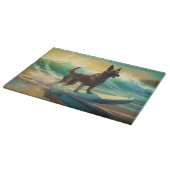 ベルギーマリノイビーチサーフィン絵画ズ カッティングボード (角)
