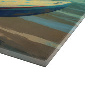 ベルギーマリノイビーチサーフィン絵画ズ カッティングボード (角)