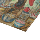 ベルギーマリノイホリデーベーキング:フェスティバルクリスマス カッティングボード (角)