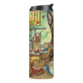 ベルギーマリノイホリデーベーキング:フェスティバルクリスマス タンブラー (回転左)