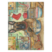 ベルギーマリノイホリデーベーキング:フェスティバルクリスマス テーブルクロス (正面)