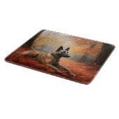 ベルギーマリノイin紅葉秋インスパイア カッティングボード (角)